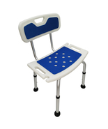 Portable Shower Chairs Aluminum Alloy Non-Slip Safety Bath Seat  - £38.31 GBP
