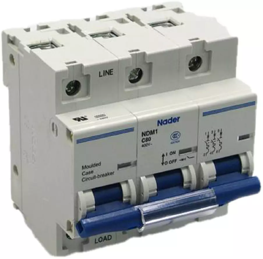 Miniature Circuit Breaker NDM1 125C125 Series Panel Box Bus Bar Compressor - $203.74