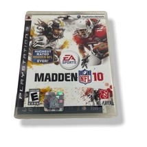 PS3: Madden NFL 10 (Sony PlayStation 3) Complete w/ Manual - £3.51 GBP