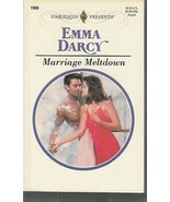Darcy, Emma - Marriage Meltdown - Harlequin Presents - # 1900 - £2.00 GBP