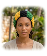 4-4 Bobbie-Lyne Headband - Jamaican flag - $90.00