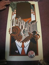 Pearl Jam Poster Silkscreen Chicago August 2 S/N Very Low Number - $914.14