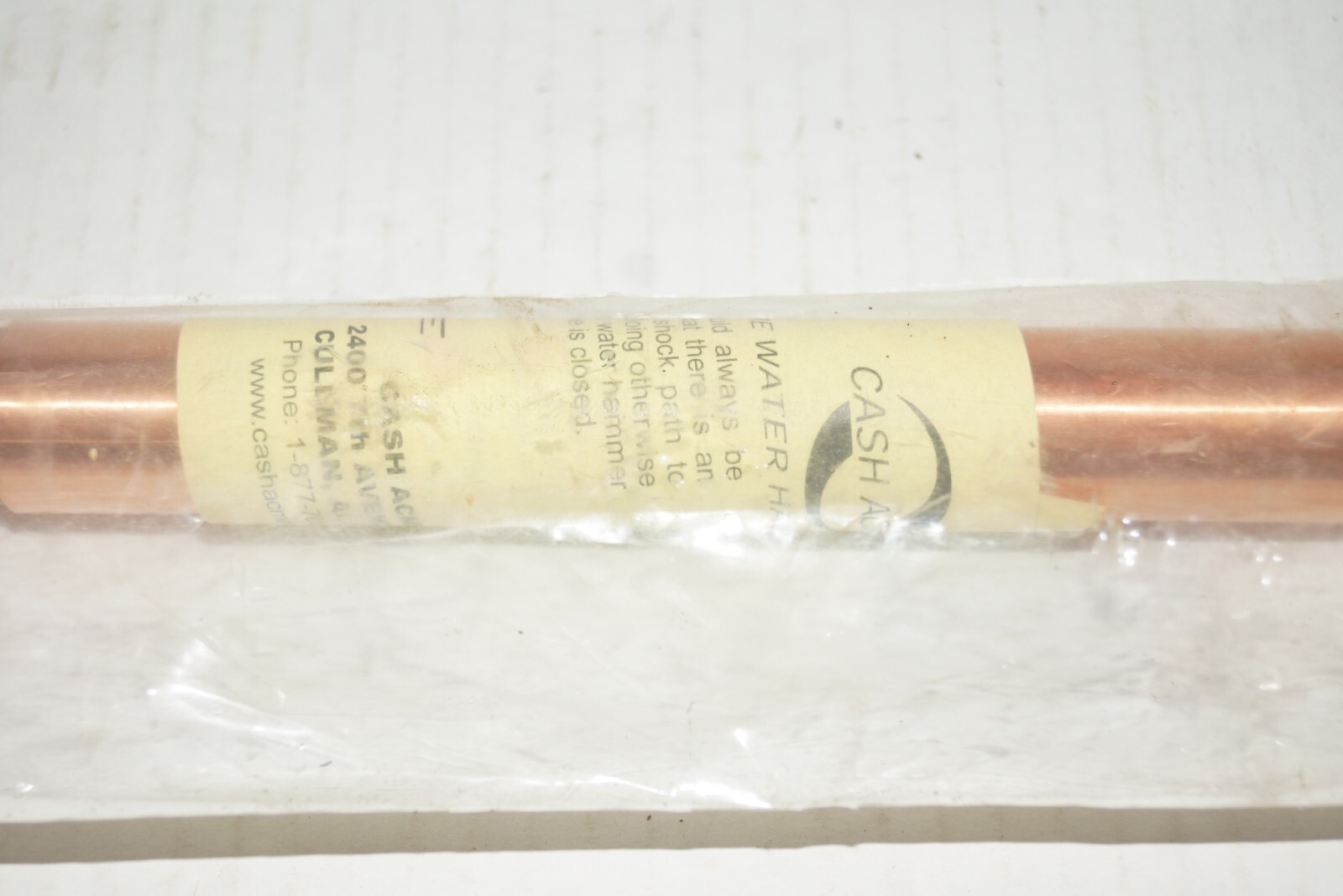 Cash Acme 3/4" sweat-P.D.I "B" CWA-750B Water Hammer Arrestor Item image 5