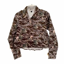 Montana Clothing Co Flora Camo Cropped Shirt Jacket NWT - £36.97 GBP