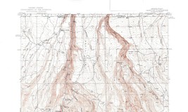 Jarbidge Quadrangle, Nevada-Idaho 1943 Map Vintage USGS 15 Minute Topographic - $16.89