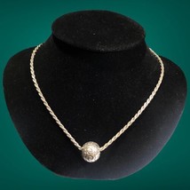 sterling silver slide pendant necklace 25 Grams 17” - £75.93 GBP