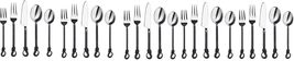 Twist and Shout Stainless Steel Flatware Set Service for Persion Modern ... - £115.34 GBP