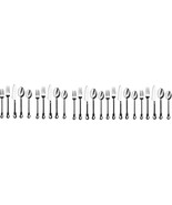 Twist and Shout Stainless Steel Flatware Set Service for Persion Modern ... - €125,31 EUR
