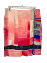 White House Black Market Skirt 6 Y2K Preppy Mall Girl City Core Pink Satiny - $944.50 MXN