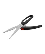 Locking Stainless Steel Scissors Spring Loaded Ergonomic Arts &amp; Crafts S... - $9.49
