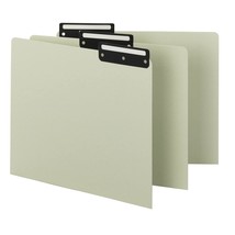 Smead Pressboard Guides, Flat Metal 1/3-Cut Tab with Insert (Blank), Let... - £70.00 GBP