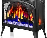 Electric Fireplace Heater Portable Electric Fireplace Stove Heater Indoo... - $370.99