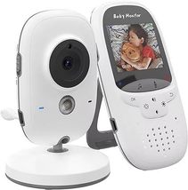Video Baby Monitor with  2.4Ghz Wireless Video Monitor, 2-Way Audio Talk - £54.91 GBP