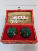 Vintage Hebei Baoding Iron Ball Shou Xing Original Box &amp; Directions Bird... - £11.01 GBP