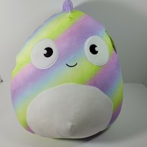 Squishmallows Chameleon Honeydew Squishmallow 14” Plush Toy NWT Tie-Dye Summer - $14.20