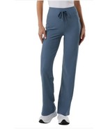 32 Degrees Womens Pants Blue Semi-Flared Pockets Stretch High-Waist Active - $48.19 CAD