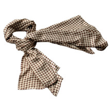 Blancho Nobel Brown Plover Design Super Soft Silk Scarf/Wrap/Shawl(Large) - £21.42 GBP