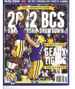2012 USA Today BCS Championship Special Edition Magazine-LSU vs Alabama - $187.20 MXN
