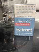 Hydrant Pink Grapefruit Hydrate Electrolye Powder Drink 12 Pack BB 10/2022 - $9.89