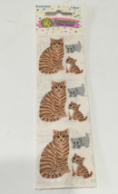 Sandylion sticker designs kromekote cat and kittens sealed unopened package - $24.70