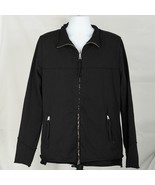 Thom Krom Casual Black Zip Jacket Raw Zipper Style - £95.08 GBP