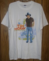Tim McGraw Concert Tour T Shirt Vintage 2004 Out Loud Summer Tour Size Large - £27.51 GBP