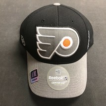 Philadelphia Flyers NHL Hockey Reebok Black and Gray Hat Cap S/M Dad Hat  - £22.72 GBP