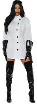 UNDERWRAPS Women&#39;s Mad Scientist Mini Dress Costume, White, Medium - £75.57 GBP