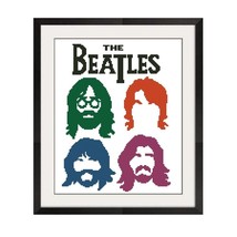 All Stitches - Beatles Cross Stitch Pattern In Pdf -066 - $2.75