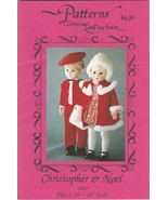 Patterns by Connie Lee Finchum P1853 ~ Christopher &amp; Noel ~ 18-19&quot; Doll - $8.16 CAD