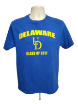 UD University of Delaware Class of 2017 Adult Medium Blue TShirt - £11.87 GBP