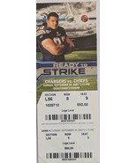 Chargers vs. Chiefs Sept 30 2007 Ready to Strike Qualcomm Stadium Ticket... - $6.91 CAD
