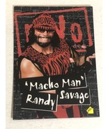 Macho Man Randy Savage WCW Topps Trading Card 1998 #S3 - £1.95 GBP