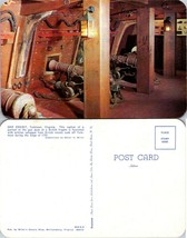 Virginia(VA) Yorktown Ship Exhibit British Frigate Gun Deck Replica VTG Postcard - £7.38 GBP