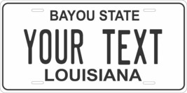 Louisiana 1977 License Plate Personalized Custom Car Bike Motorcycle Moped Tag - £8.59 GBP+