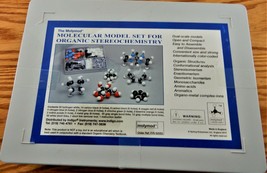 Molymod Molecular Model Set Homeschooling Chemistry Educational Learning Aid - £15.33 GBP