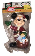 Santa’s World Mickey Mouse Walt Disney Vintage Kurt Adler Christmas Ornament - £8.24 GBP