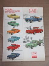 Vintage 1960s GMC Pickups and Stake Racks Series 1000-2500 Brochure  A6 - $54.96