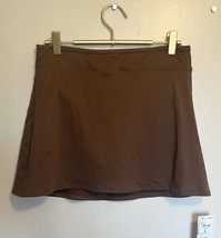 Lands End Swimsuit Skirt Bottoms Size 4 Brown Tummy Control Built In Bri... - $34.65