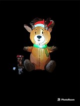 Gemmy 3.5&#39; Airblown Inflatable Christmas Reindeer - £27.09 GBP