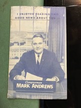 political advertising Mark Andrews North Dakota Congressman autographed ... - $29.99