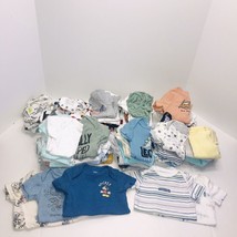 Baby Boy 0-3 Months Mixed Lot Bundle 100 Pieces Spring Summer Clothing Reborn - £148.49 GBP