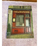 Wall Plaque Tile Art 3D French Vins de Bourgogne Artist Chiu Tak Hak - £7.86 GBP