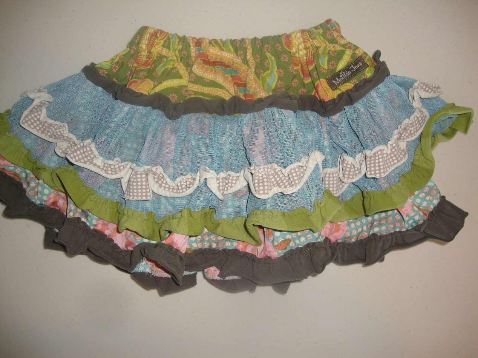 Matilda Jane You & me Tiered layered  Twirl Skirt Cute 18 Months  - $17.76