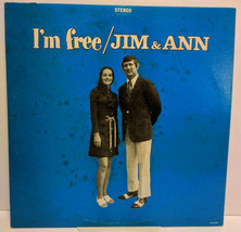 Jim &amp; Ann I&#39;m Free, Greenville South Carolina Signed Gospel LP, VG+/VG+/NM - £39.74 GBP