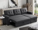 Crystals Sleeper Sofa, Dark Gray - $796.99