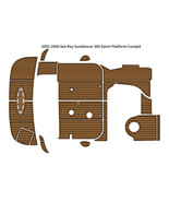 2002-2006 Sea Ray Sundancer 360 Swim Platform Cockpit Pad Boat EVA Teak ... - $1,639.88 CAD