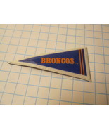 198o&#39;s NFL Football Pennant Refrigerator Magnet: Broncos - £1.58 GBP