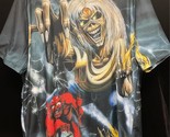 Tour Shirt Iron Maiden Number of the Beast All Over Print Shirt LARGE - $25.00