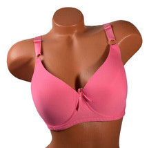 Women&#39;s Pack of 6 Solid Color Soft Pad Supportive Full Cup Bra Set 8222 - £28.46 GBP